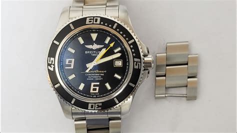 how to remove a breitling bracelet|breitling stainless steel bracelet.